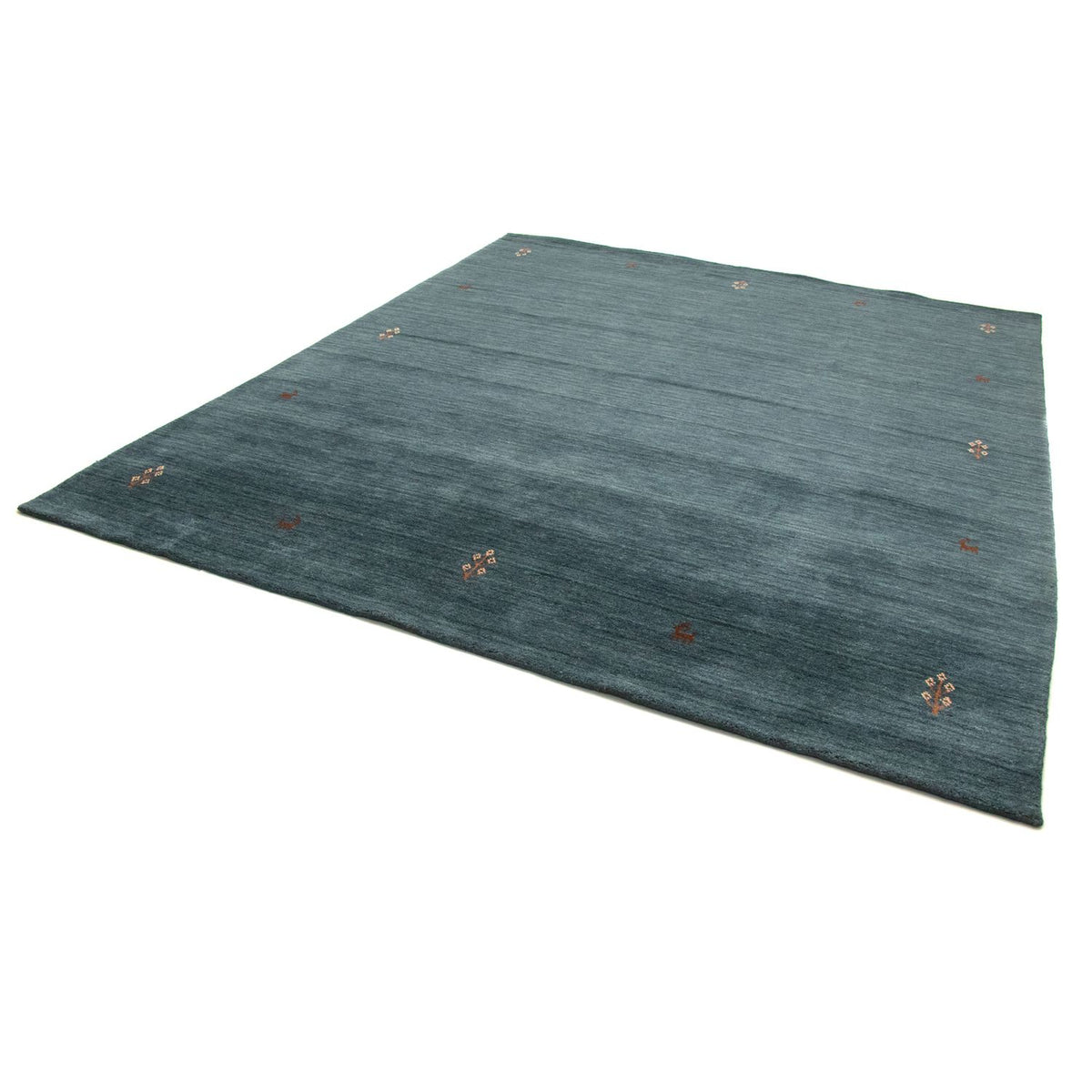 Gabbeh Tapijt - Zacht - 298 x 250 cm - blauw