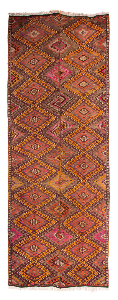 Antiek kilim Tapijt 140x370cm
