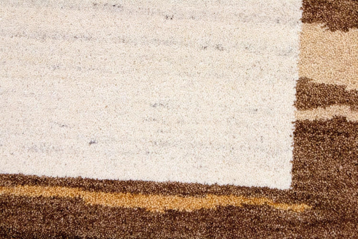 Gabbeh tapijt - Indus - 141 x 75 cm - beige