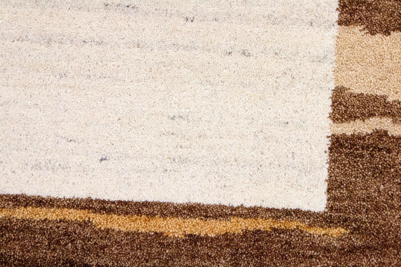 Gabbeh tapijt - Indus - 141 x 75 cm - beige