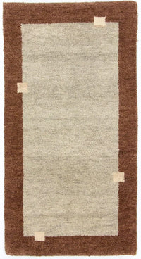 Gabbeh tapijt - Indus - 135 x 72 cm - beige