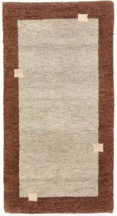 Indo Gabbeh Tapijt 72x135cm - Wollen tapijt