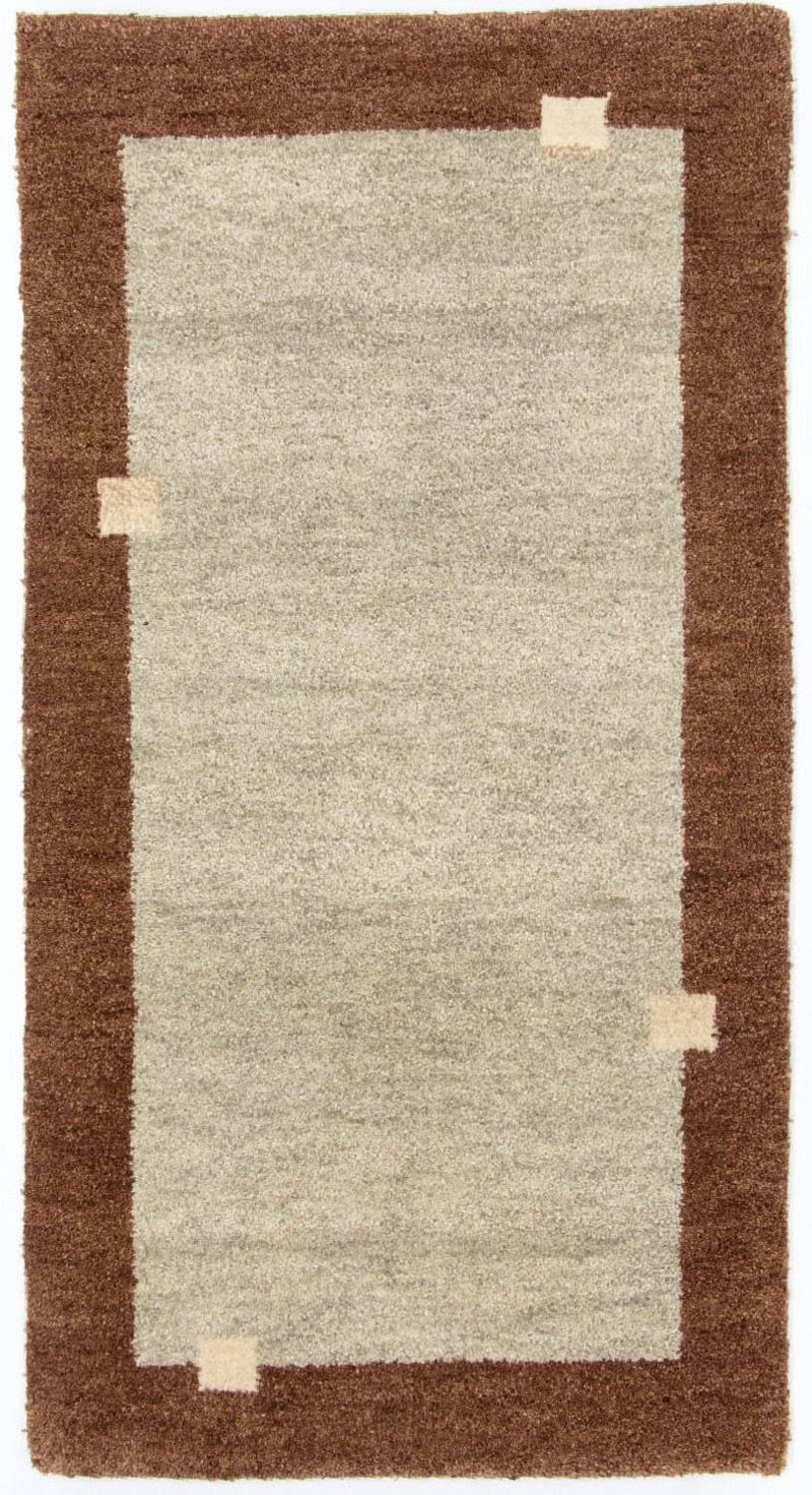 Gabbeh tapijt - Indus - 135 x 72 cm - beige