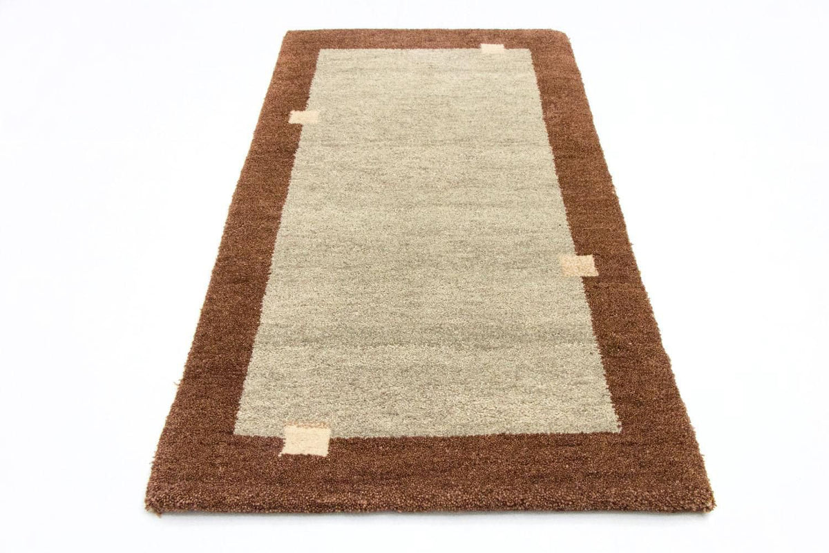 Gabbeh tapijt - Indus - 135 x 72 cm - beige