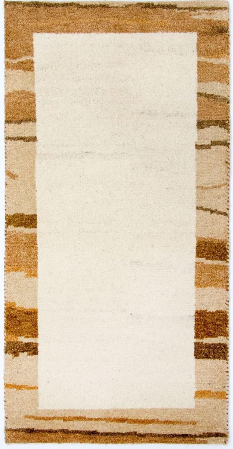 Gabbeh tapijt - Indus - 142 x 72 cm - beige