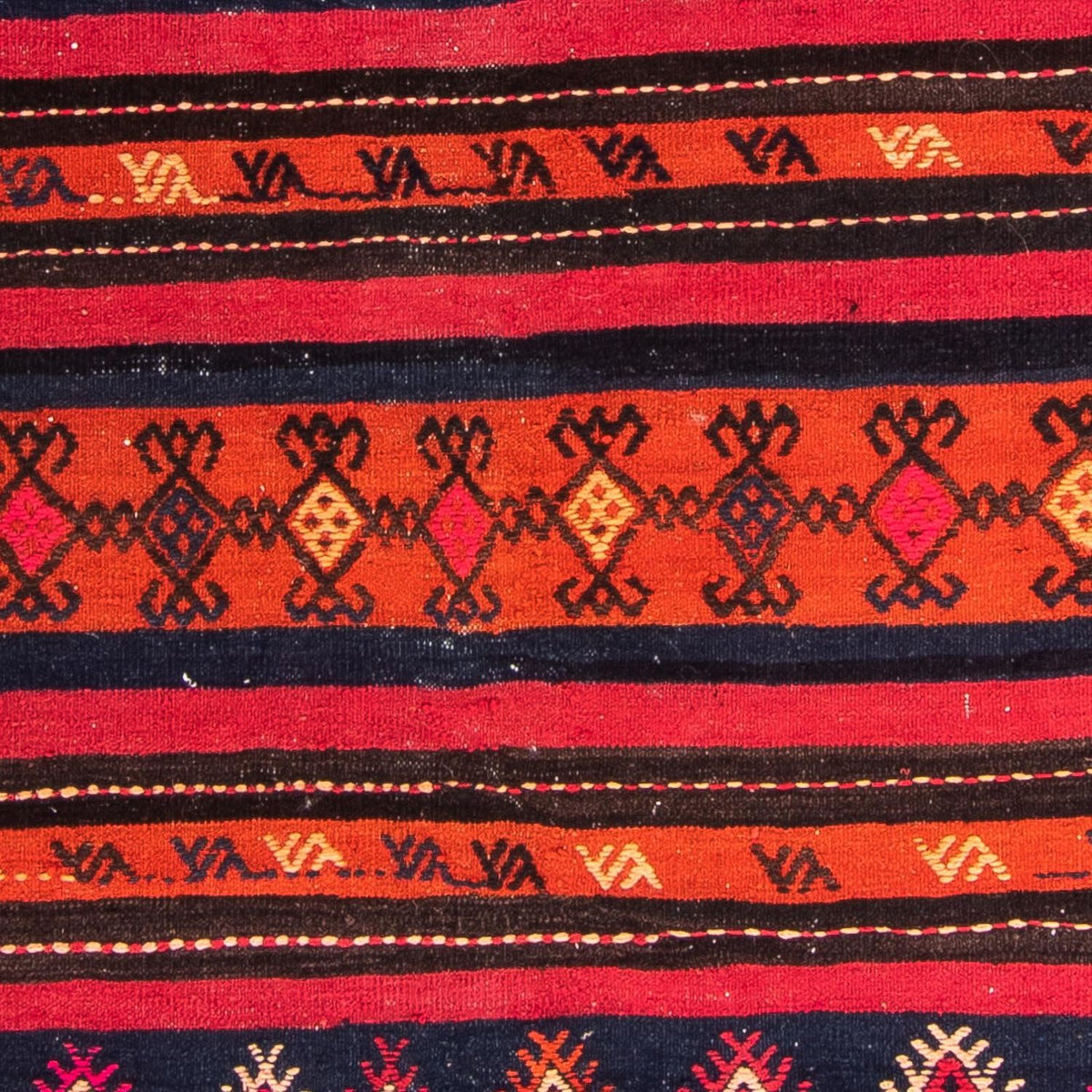 Kelim tapijt - Oud - 200 x 155 cm - veelkleurig