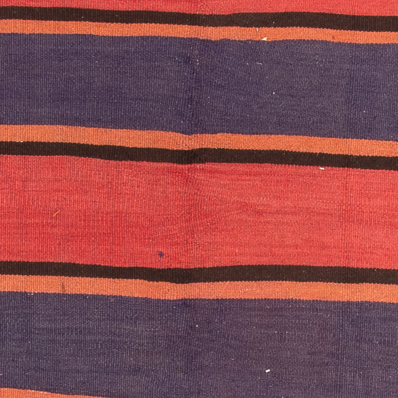 Loper Kelim tapijt - Oud - 385 x 155 cm - bruin