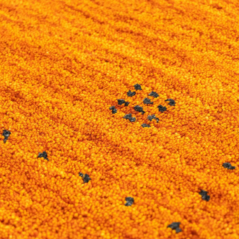 Gabbeh Tapijt - Zacht - 155 x 83 cm - oranje