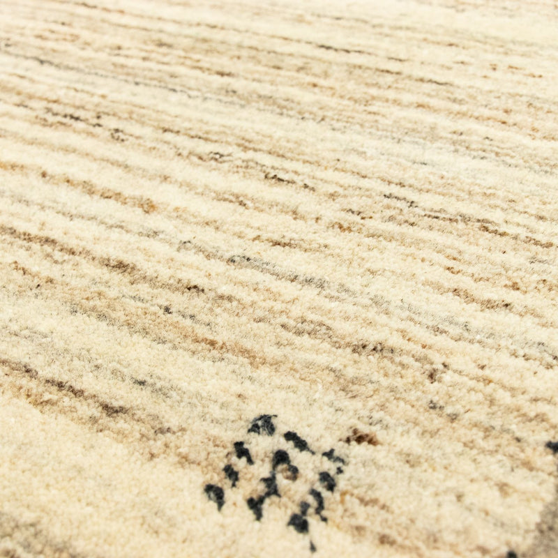 Gabbeh Tapijt - Zacht - 141 x 71 cm - natuur