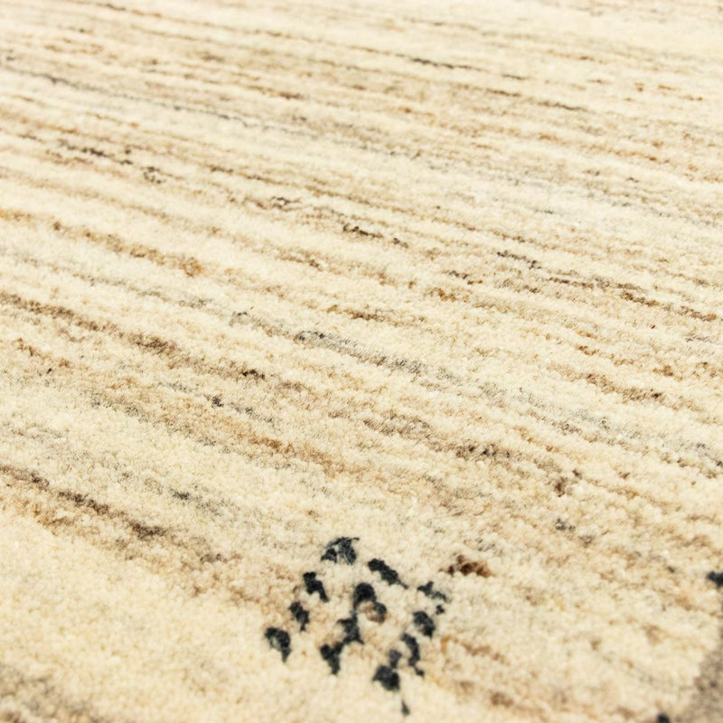 Gabbeh Tapijt - Zacht - 141 x 71 cm - natuur