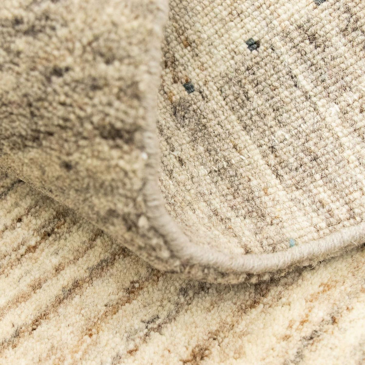 Gabbeh Tapijt - Zacht - 141 x 71 cm - natuur