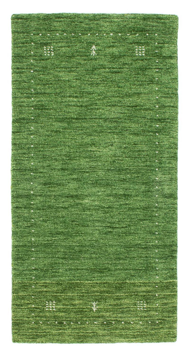 Gabbeh Tapijt - Zacht - 143 x 72 cm - groen