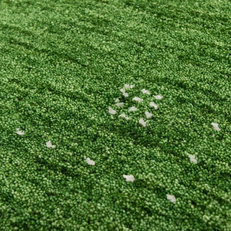 Gabbeh Tapijt - Zacht - 143 x 72 cm - groen