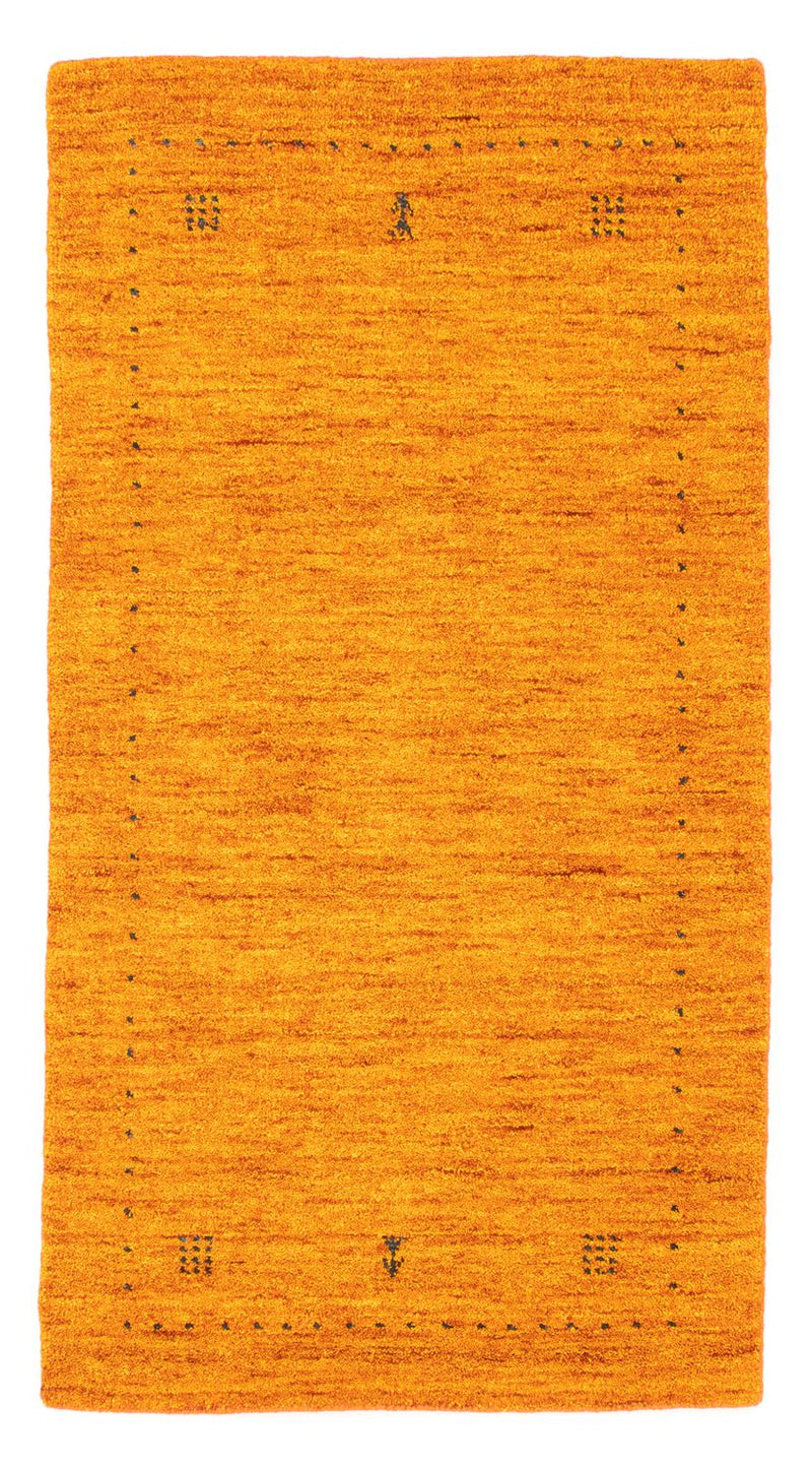 Gabbeh Tapijt - Zacht - 133 x 70 cm - oranje