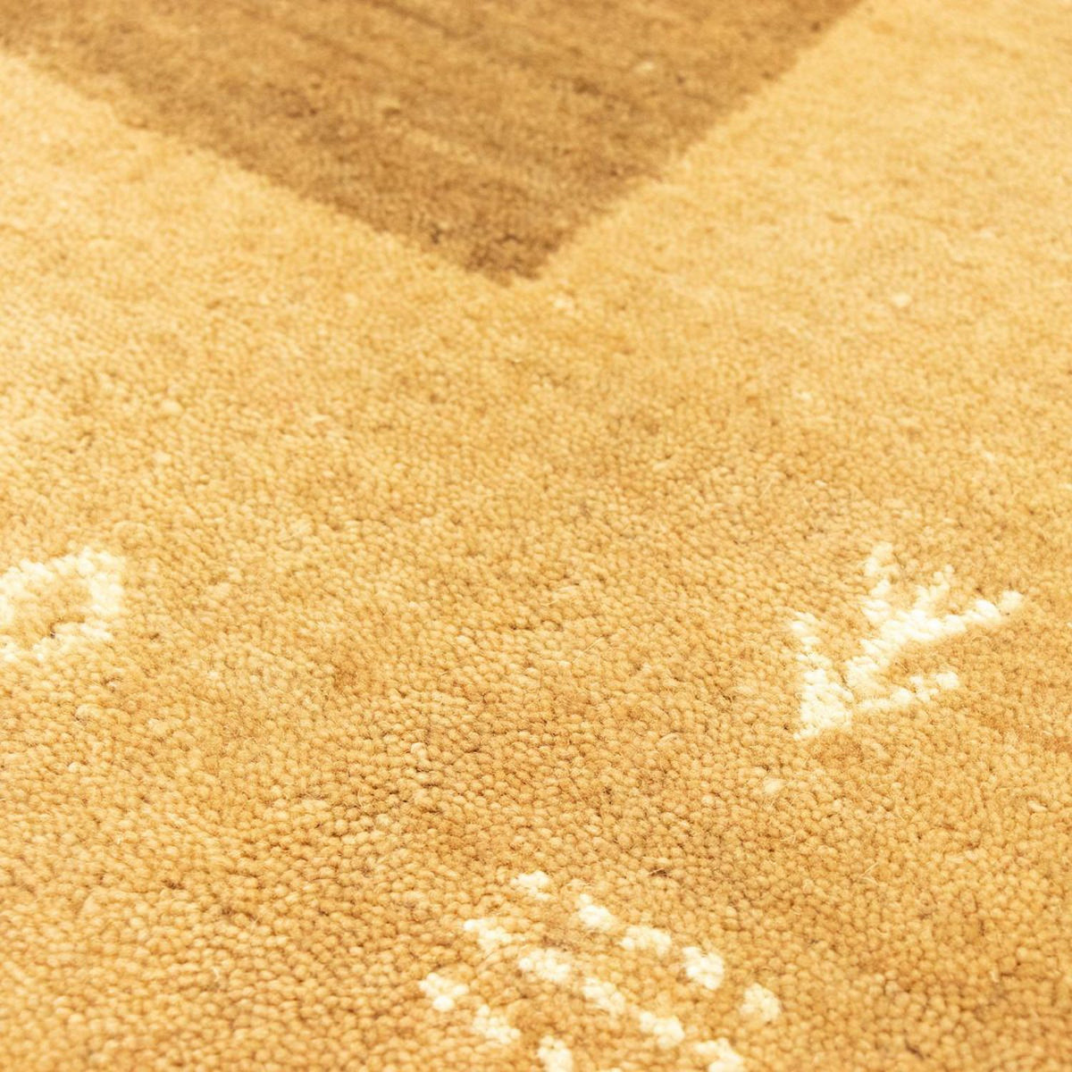 Gabbeh Tapijt - Zacht - 229 x 164 cm - donker beige