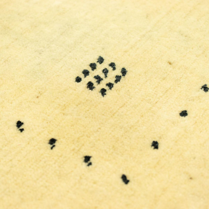 Gabbeh Tapijt - Zacht - 90 x 60 cm - beige