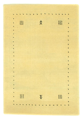 Gabbeh Tapijt - Zacht - 90 x 60 cm - beige