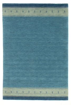 Gabbeh Tapijt - Zacht - 203 x 144 cm - blauw
