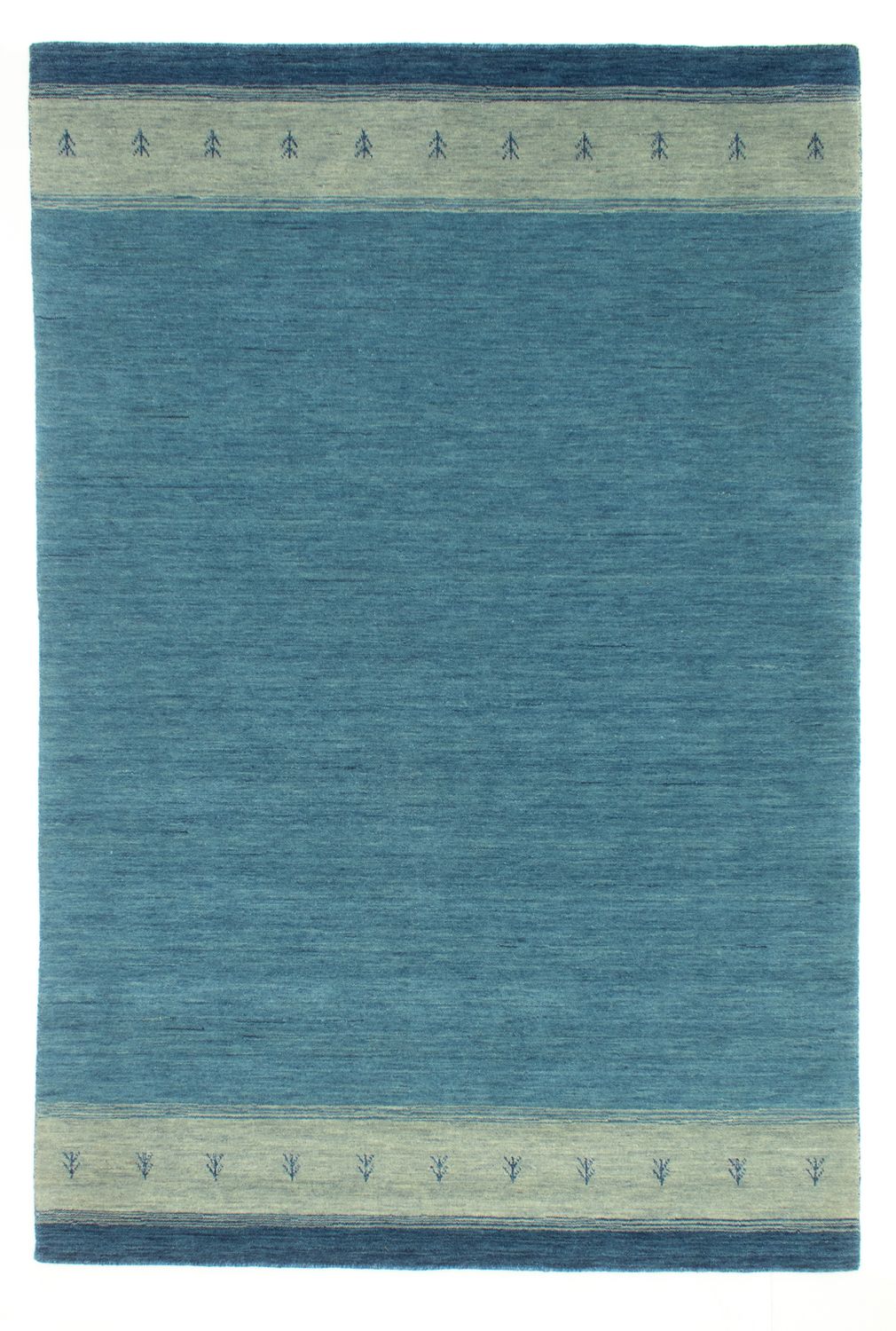 Gabbeh Tapijt - Zacht - 203 x 144 cm - blauw