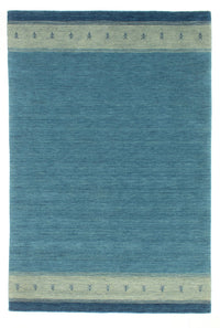 Gabbeh Tapijt - Zacht - 203 x 144 cm - blauw