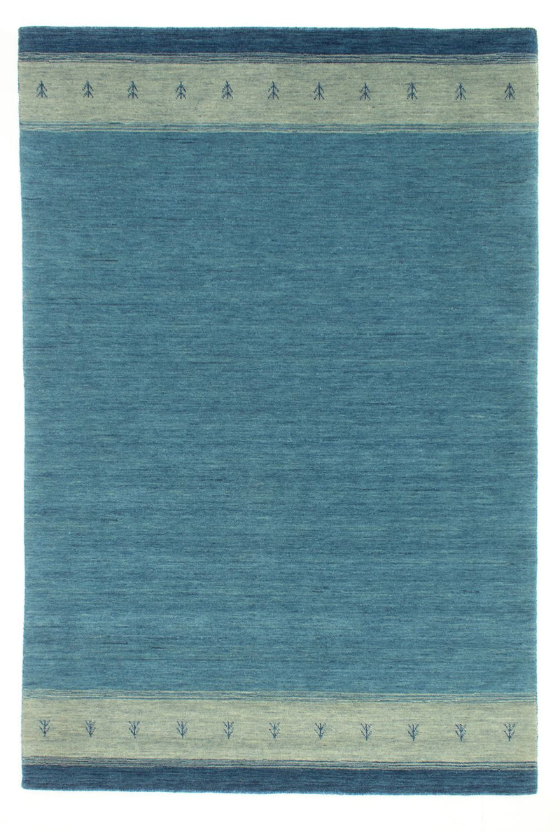 Gabbeh Tapijt - Zacht - 203 x 144 cm - blauw