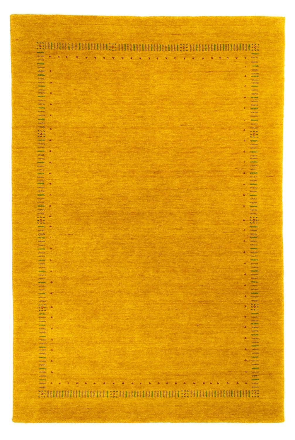 Gabbeh Tapijt - Zacht - 236 x 162 cm - goud