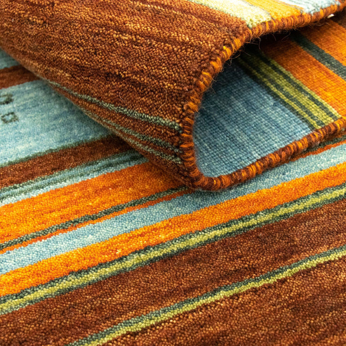 Gabbeh Tapijt - Zacht - 203 x 143 cm - gekleurd