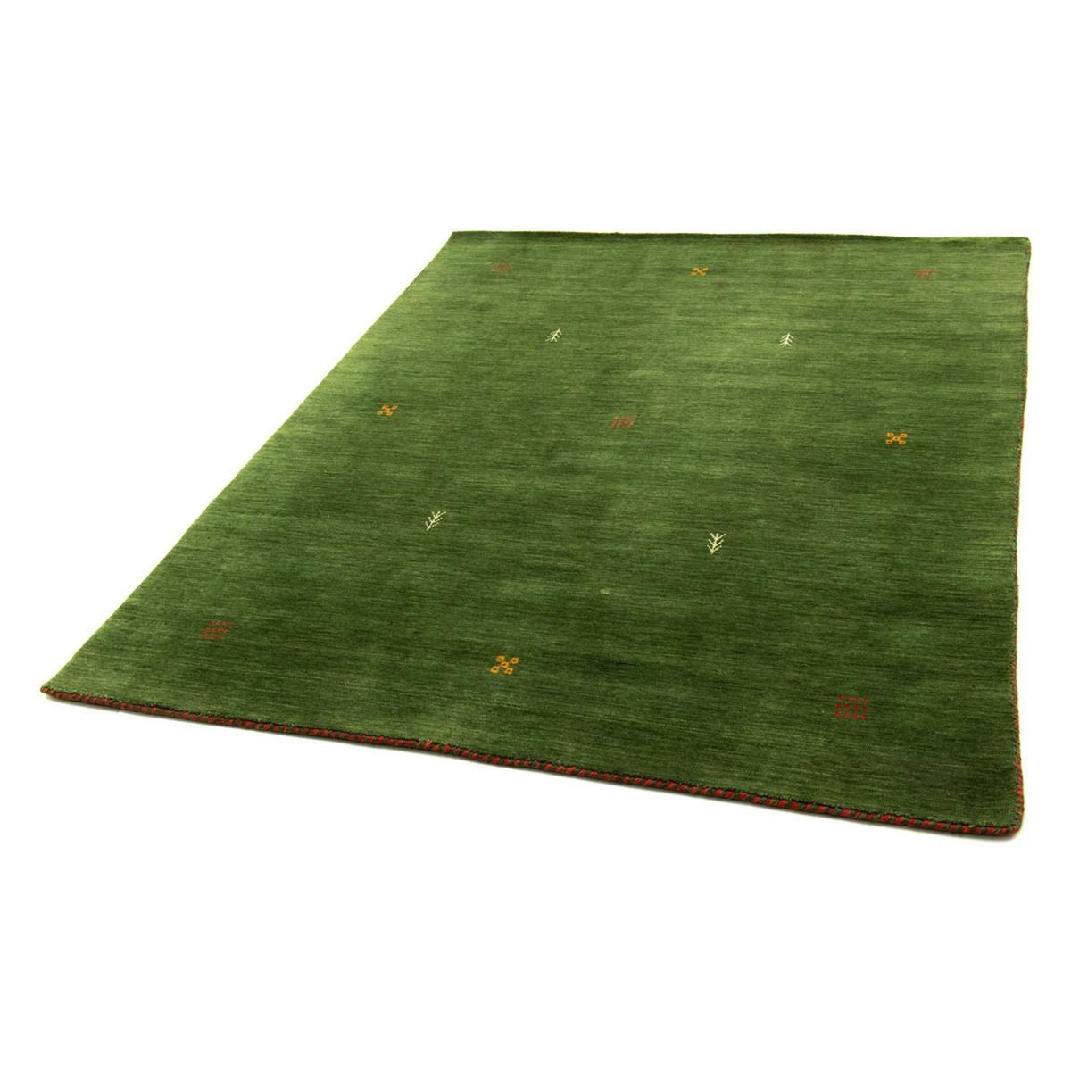 Gabbeh Tapijt - Zacht - 196 x 145 cm - groen