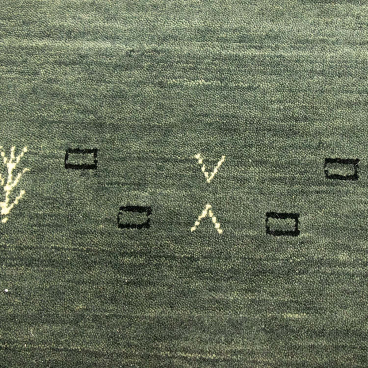 Gabbeh Tapijt - Zacht - 201 x 146 cm - grijs