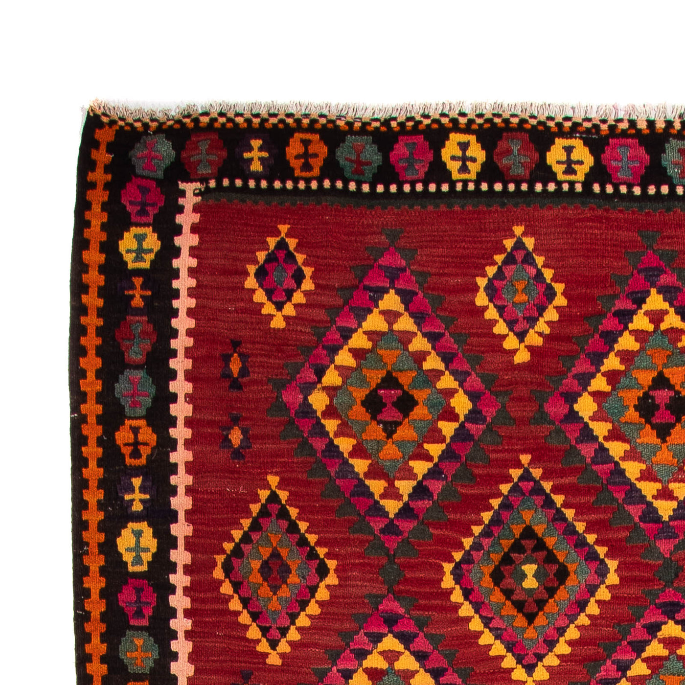 Antiek kilim Tapijt 390x147cm