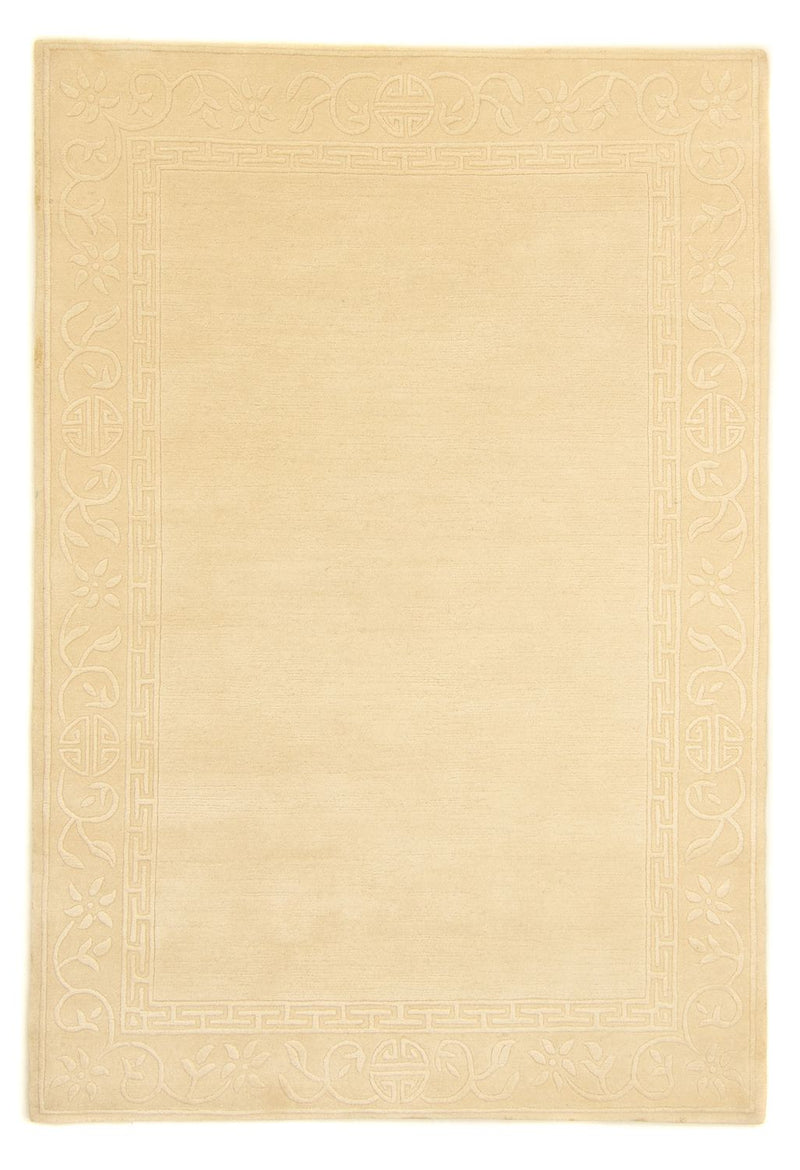 Gabbeh Tapijt - Zacht - 201 x 144 cm - beige