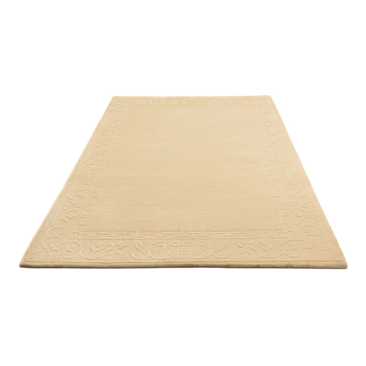 Gabbeh Tapijt - Zacht - 201 x 144 cm - beige