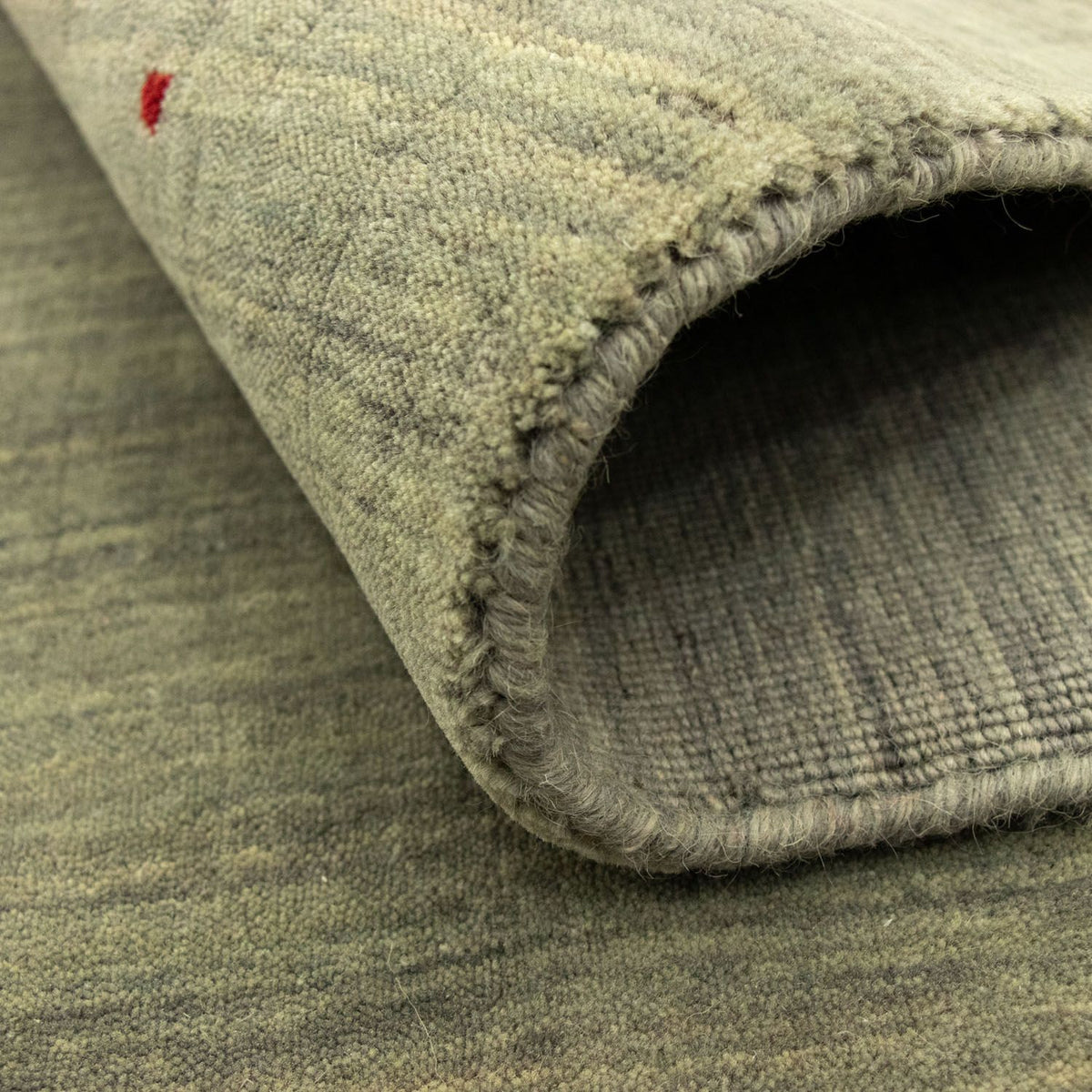 Gabbeh Tapijt - Zacht - 201 x 141 cm - zilver