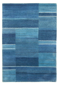 Nepal tapijt - 181 x 123 cm - blauw