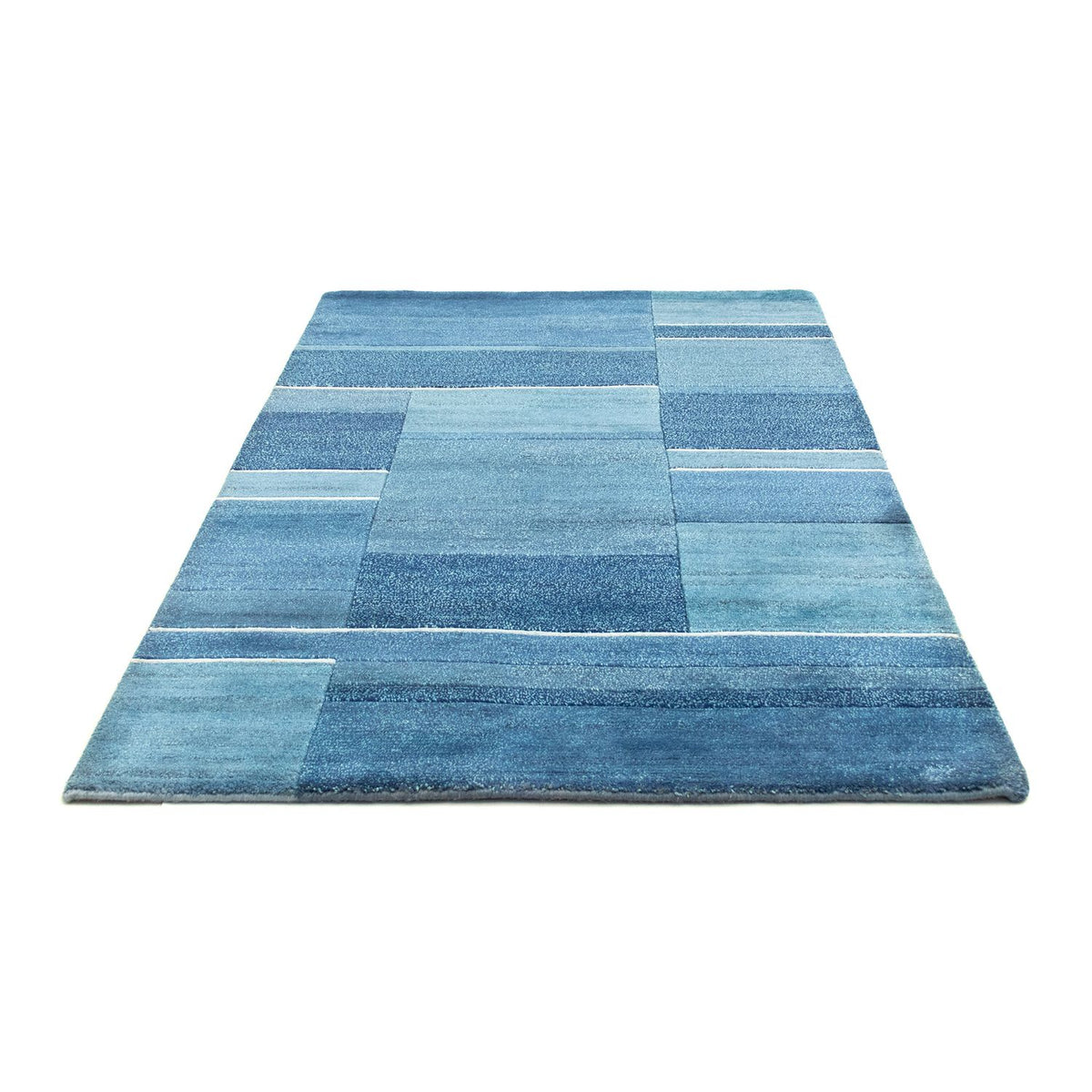 Nepal tapijt - 181 x 123 cm - blauw