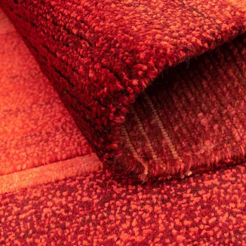 Loper Nepal tapijt - 142 x 72 cm - rood