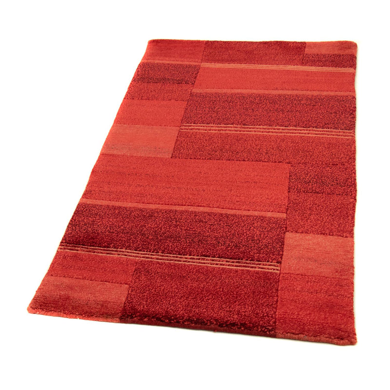 Loper Nepal tapijt - 142 x 72 cm - rood
