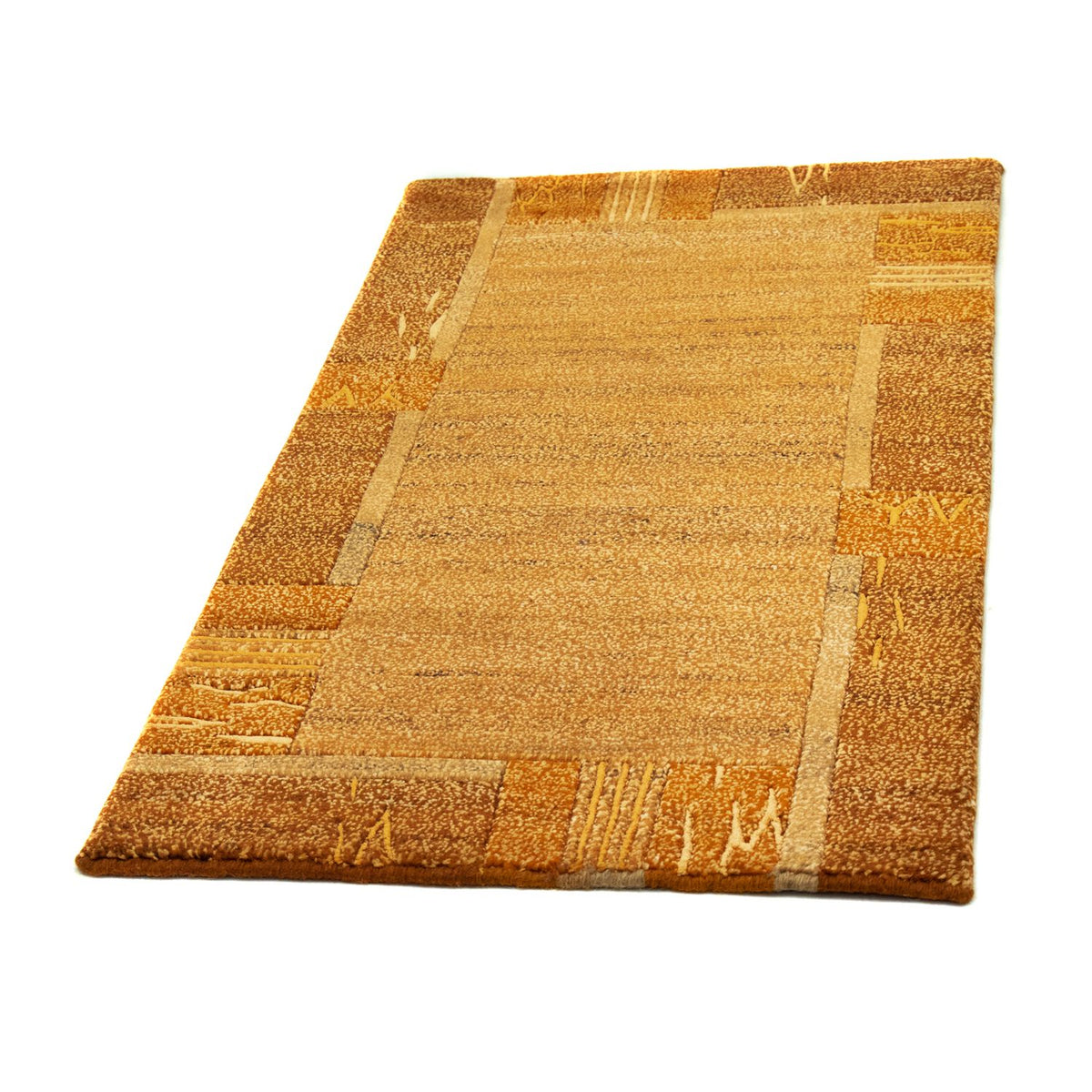 Nepal tapijt - 140 x 72 cm - oranje