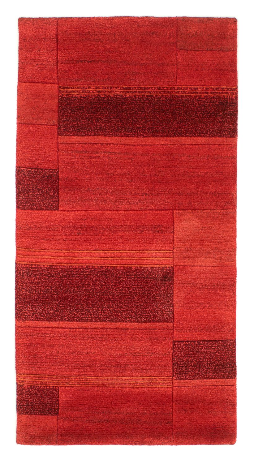Nepal tapijt - 138 x 72 cm - rood
