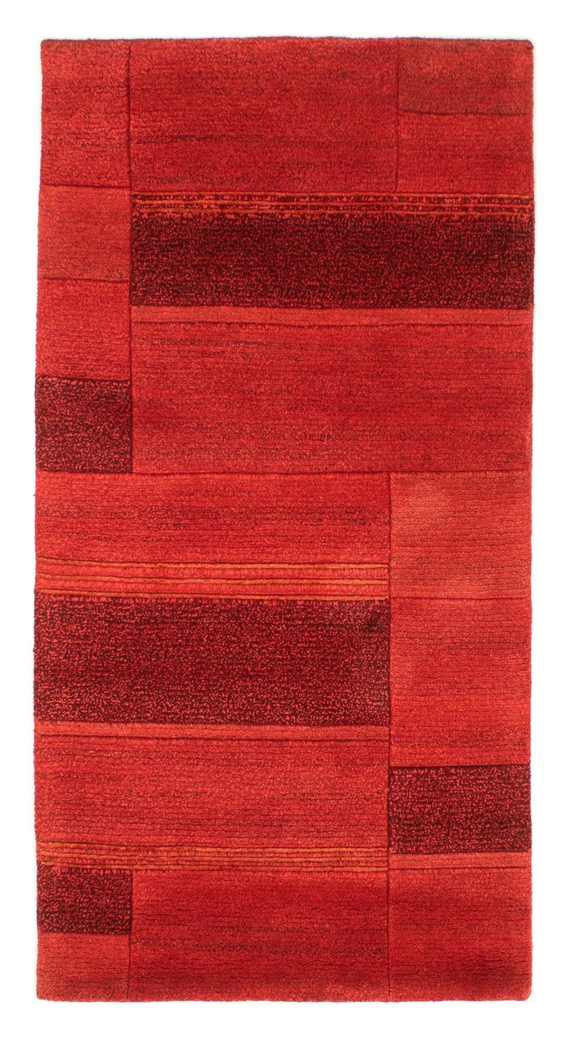 Nepal tapijt - 138 x 72 cm - rood