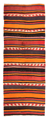 Loper Kelim tapijt - Oud - 295 x 120 cm - veelkleurig