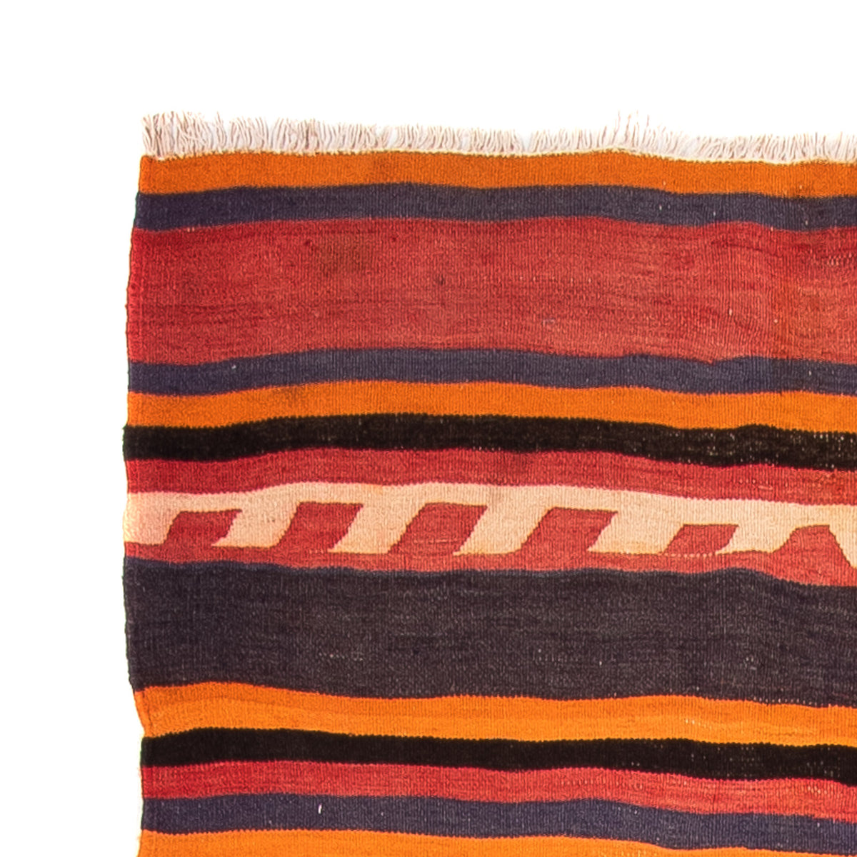 Loper Kelim tapijt - Oud - 295 x 120 cm - veelkleurig