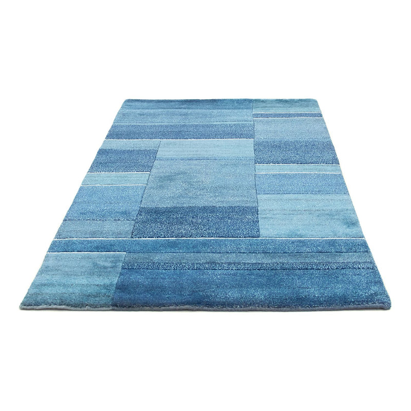 Nepal tapijt - 181 x 119 cm - blauw