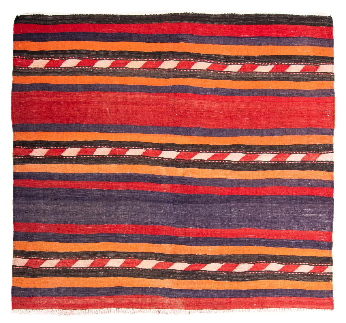 Kelim tapijt - Oud - 165 x 150 cm - veelkleurig