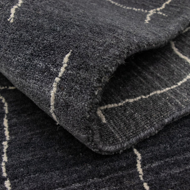 Nepal tapijt - 200 x 142 cm - grijs