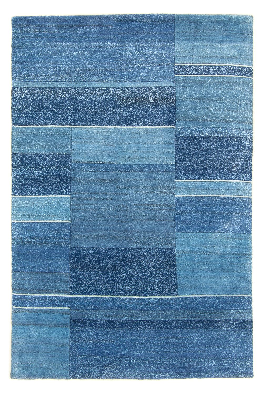Nepal tapijt - 181 x 121 cm - blauw