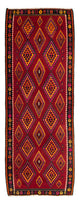 Antiek kilim Tapijt 380x144cm