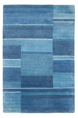 Nepal tapijt - 181 x 121 cm - blauw