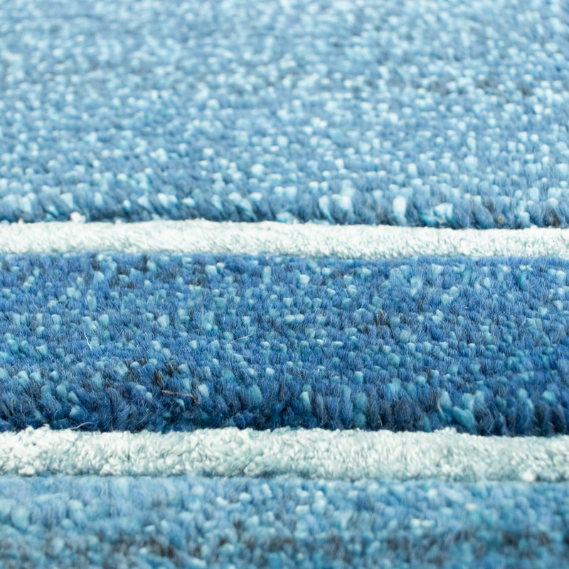 Nepal tapijt - 181 x 121 cm - blauw