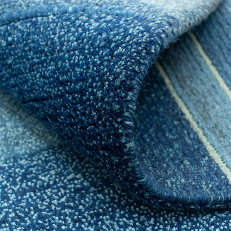 Nepal tapijt - 181 x 121 cm - blauw